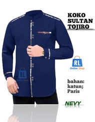 TERMURAH TERLARIS Baju Koko Pria SULTAN TOJIRO Big Size M L XL XXL XXXL