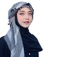 Women's Arabic Hijab Turban, Palestinian Turban Style Turban for Men