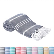 1/2/4 Pcs Turkish Beach Towel, Striped Beach Towel, Extra Large Size-90*180cm, 100% Polyester, Light