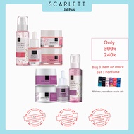 Paket 4 In 1 Perawatan Wajah Acne/Brightly Scarlett Whitening Special