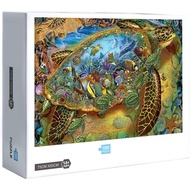 Ready Stock Ocean Underwater World Marine Life Dolphin Sea Jigsaw Puzzles 1000 Pcs Jigsaw Puzzle Adult Puzzle Creative Gift84561