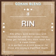 【NOGITA COFFEE】GOKAN BLEND ~RIN 凛~ Medium Dark to Dark Roast
