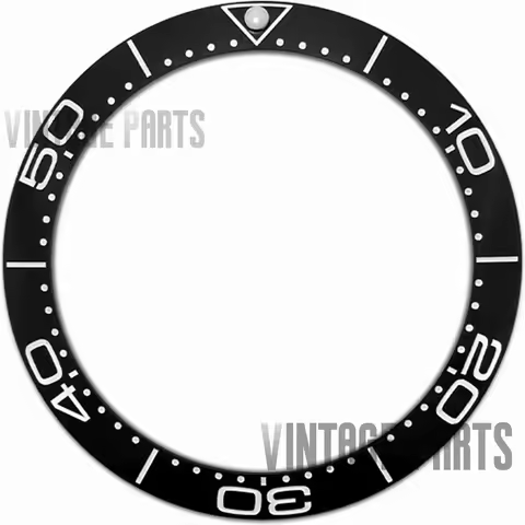 39.5Mm sea master 300 ceramic bezel insert fit for omega watch