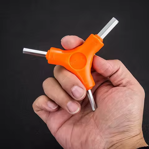 Y-type Allen Wrench 2.5 3 4 5 6 8mm Three Head Combined Hexagonal Bicycle Repair Tool