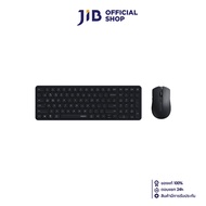 WIRELESS KEYBOARD & MOUSE (คีย์บอร์ดและเมาส์ไร้สาย) RAPOO 9350S (DARK GREY) (EN/TH) (9350S-GY)
