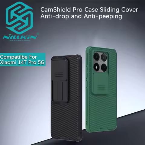 Nillkin For Xiaomi 14T Pro Case/Mi 14T/Xiaomi 13 Pro ​CamShield Pro Case Lens slide cover hard case 