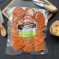 Beretta Italian Style Salami 1kg Pizza Pepperoni Cured Sausage for Baking And Grilling Frozen Meat D