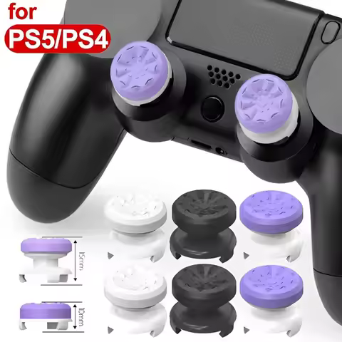 High-Rise Stick Caps for Playstation PS4 PS5 Joystick Controller Analog Sticker Cover Joystick Cap f