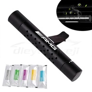 [Ready Stock] AMG Logo Car Interior Air Freshener Vent Clip Outlet Air Condition Diffuser Solid Flav