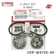 YAMAHA N MAX V BELT 2DP-WE76E-00 DRIVE BET VBELT TIMING BELT BELTING SET FRONT PULLY MANGKUK DRIVE D