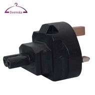 [deevoka] UK to IEC320 C7 Conversion plug Adapter Power Adapter UK Plug Converter for