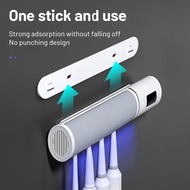 【FAS】-Electric UV Toothbrush Sterilizer Holder Automatic Induction Wall Mount Holder Bathroom Spare