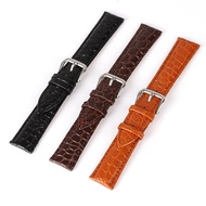 ☏∏ஐ12-24mm Quick Release Retro Leather Watch Band Wrist Strap For Fossil Watch