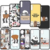 Samsung Galaxy A32 A42 5G A51 A52 Protective Casing C-PH11 Anime Cartoon Lovely Cute We Bare Bears cool Phone Cover Case