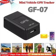 【Ready】【Vktech】GF07 GF08 GPS ติดตามรถ Locator ติดตามดาวเทียมเครื่องมือเตือนภัยรถขนาดเล็ก จีพีเอสติดร
