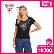 GUESS WOMEN เสื้อยืด รุ่น QBRI71K9TJ1  สีดำ