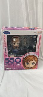 全新日版冰雪奇緣黏土人 NENDOROID550 Anna 安娜 Frozen 魔雪奇緣