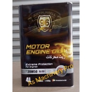 96 JUSTIN JARELL ENGINE OIL 20W50 SL/CF 4 LITERS