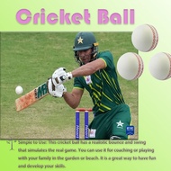 Cricket Sports Balls Portable Soft Training Cricket Ball Hand Stitched Practice Portable Training Cr