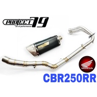 Project79 Exhaust Honda CBR250RR Full System Piping Manifold Stainless Steel Accessories CBR 250 RR 