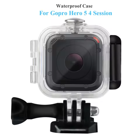 Waterproof Housing Case for Gopro Hero 5 4 Session Underwater 45M Protection Box for GoPro Hero 5 Se