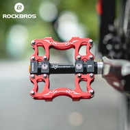 ROCKBROS Cycling Pedals CNC 2 Peilin Aluminum Alloy Bicycle Pedals MTB Road Hollow-carved Design Bicycle Pedal Accessories