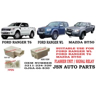 FLASHER UNIT ,SIGNAL RELAY FORD RANGER WL ,RANGER T6 , MAZDA BT50