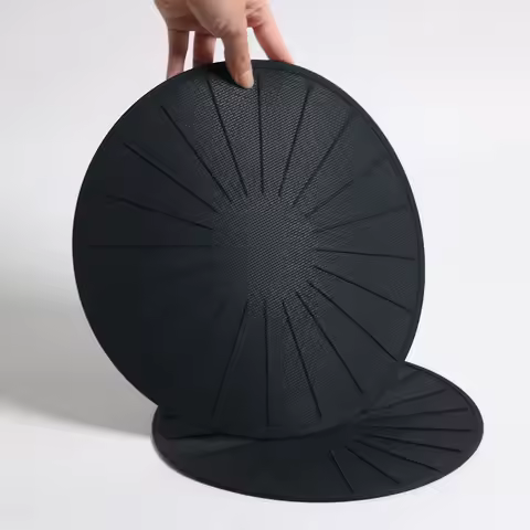 Induction Mat Glass Fiber +Silicone Induction Heating Cookers Protection Cover Pad