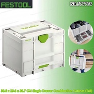 FESTOOL 577766 SYS-COMBI M 287 3rd Generation Toolbox with Drawers, 39.6 x 29.6 x 28.7 cm, Multi-Lay