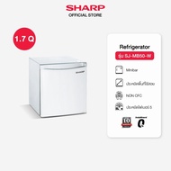 SHARP ตู้เย็นมินิบาร์ 1 ประตู ขนาด 1.7 - 3.2 คิว รุ่น SJ-MB50-W ,SJ-MB90-W