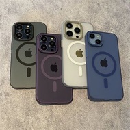 （現貨）（送鋼化膜）（送順豐智能櫃）新款蘋果Magsafe磨砂款磁吸款高保護性iphone手機殼，送全包防窺膜適用14promax/14pro/14plus/14,iphone13系列，iPhone12系列New Apple Magsafe  film for 14promax/14pro/14plus/14, iphone13 series, iPhone12 series