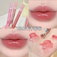 CJ Light Gel Ice Clear Plump Lip Gloss Clear Water Gloss Mirror Lip Glaze Toot Essence Honey Beauty