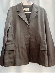 Wanko灰色西裝料長袖外套