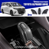 Toyota Alphard AH40 (2023-Present) 3pcs Shift Konb Cover for alphard 40 accessories