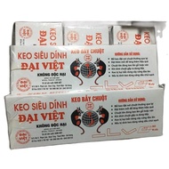 [Hoàn Tiền 10%] Combo 10 bẫy dính chuột hộp Đại Việt 36x22cm keo dính chuột diệt chuột an toàn keo d