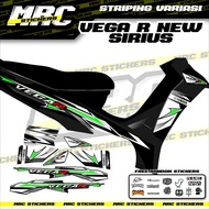 STRIPING STICKER/ VARIATION SKOTLET/ CUSTOM VEGA R NEW SIRIUS R D2