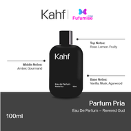 KAHF Eau de Toilette & Eau de Parfum | Parfum Laki-laki | Revered Oud | True Brotherhood | Man BPOM