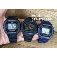 CASIO DIGITAL W218H UNISEX WATCH / W-218H-1A / W-218H-1B / W-218H-2A