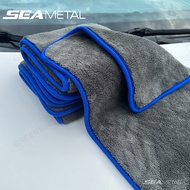 SEAMETAL Thickened Coral Fleece 1200gsm Car Cleaning Towel Super Absorbent Microfiber Cleaning Cloth