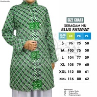 Batik fatayat Blus Fatayat Tunik fatayat kotak LPNU
