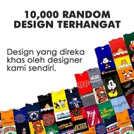 T-shirt Murah Harga Terus Kilang Baju T-shirt Lengan Pendek 100% Cotton