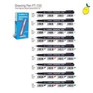 Snowman Drawing Pen FT-700 Black Unit