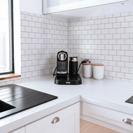 3D Tile Mosaic Brick Wallpaper Self-Adhesive Waterproof Oil-Resistant Wall Sticker for Kitchen Bathr