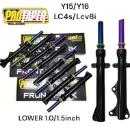PROTAPER Y15 Y16 Lc4s Lcv8i Front fork depan(  blue tube ) ( purple tube ) lower 1.0inch 1.5inch