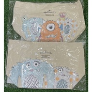 Hallmark Monster Baby Primary Color Tote Bag (Monster Baby/Monster Sister Flower)