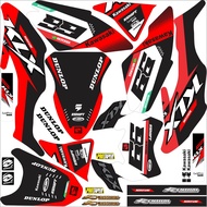 DECAL STICKER KLX BF 150 STIKER MOTOR KEREN KAWASAKI KLX FULL BODY