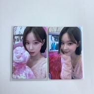 A aespa Zha Flash.Plus Plush Card Korean Entertainment Photocard Pendant Winter Hug Bear Winter Phot