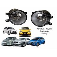 Toyota Vios NCP 93/ Altis 08/ Camry 08 / Myvi Lagi Best / Myvi Icon / Alza 14 / Bezza Fog Lamp