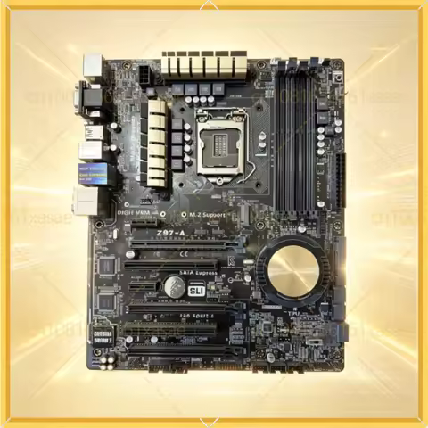Used For ASUS Z97-A LGA1150 ATX Motherboard Z97 DDR3 USB3.0 Support 4th Gen Intel CPU