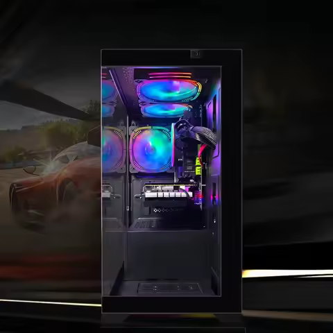 Gaming PC Desktop,RX 580 16G GDDR5, Intel Core i7 up to 3.9G, 16G RAM, 512G SSD, 600M WiFi, BT 5.0, 